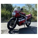 1985 Suzuki GSX-R750, VIN# GR71F104889, Kilometers Showing On Odometer 7236