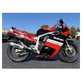 1985 Suzuki GSX-R750, VIN# GR71F104889, Kilometers Showing On Odometer 7236