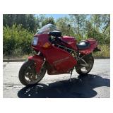 1995 Ducati SS400 Desmodue, VIN# ZDM400J001750, Kilometers Showing On Odometer 33933 