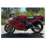 1995 Ducati SS400 Desmodue, VIN# ZDM400J001750, Kilometers Showing On Odometer 33933 