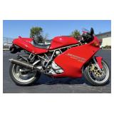 1995 Ducati SS400 Desmodue, VIN# ZDM400J001750, Kilometers Showing On Odometer 33933 