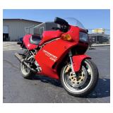 1995 Ducati SS400 Desmodue, VIN# ZDM400J001750, Kilometers Showing On Odometer 33933 