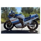 1985 Suzuki GSXR 750, VIN# GR71F104953, Kilometers Showing On Odometer 10359 