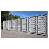 40-Foot High Cube Multi-Door Storage Container