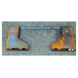 2026 WOLVERINE QMP1-16-10T ECOTRIC 3/8' Thick Quick Tach Cut Out Mount Plate, Unused