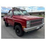 1984 Chevrolet K10 Custom Deluxe Stepside 4x4 Truck