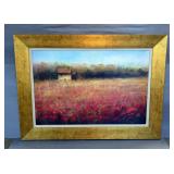Sparkling Field By Ken Hildrew Matted And Framed Art