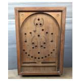 Vintage Tabletop Bagatelle Game Board