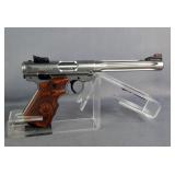 Ruger Mark IV Hunter .22 LR Pistol SN# 500777212, 2 Total Mags, Manual, In Original Hard Case 