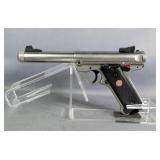 Ruger Mark IV Target .22 LR Pistol SN# 500758388, Manual, In Original Hard Case 