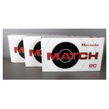 Hornady Match 6mm ARC Ammo, Approx 60 Rds