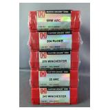  Hornady 6mm ARC, .204 Ruger, .270 WIN, .22 ARC, And .243 WIN Die Sets, Total Qty 5 