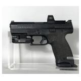 CZ/CZ USA P-10 C 9x19mm Pistol SN# UA10088, C-H Direct-Mount Red Dot Sight With Box, O-light Valkyri
