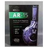 KCI AR-15 50 Rd .223 Rem/5.56 NATO Drum Mag, In Original Box