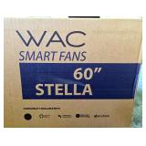 WAC Smart Fans 60" Stella F-056/F-056L Ceiling Fan With Downrod