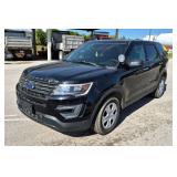 2018 Ford Explorer Interceptor SUV, VIN# 1FM5K8AT1JGB58908, Miles Showing On Odometer 149377, Kansas