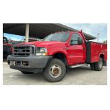 2002 Ford F-350 Super Duty Truck, VIN# 1FDWF37F92EC28245, Mileage Showing On Odometer 104780, Kansas