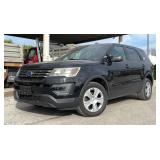 2017 Ford Explorer Interceptor SUV, VIN# 1FM5K8AT3HGC66750, Mileage Showing On Odometer 136259, Kans