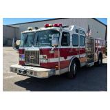 2003 E-ONE Fire Truck, VIN# 4EN3AAA8131005954, Miles Showing On Odometer 141914, Kansas Title