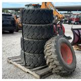  Maxam MS906 12-16.5 Tire, 32”, and Galaxy Super Side Wall 12x16.5 Tire, 30”, Qty 4, Total Qty 5 