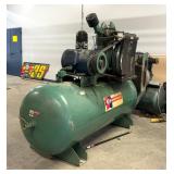 Champion HRA15-25 Horizontal Tank Air Compressor, With Leeson Motor, Model N254T17DB12B, And Extra B