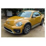 2016 Volkswagen Beetle Dune Turbo Coupe, VIN# 3VWS07AT1GM620936, Miles Showing On Odometer 49842, Mi