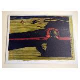 "The Vacant Sea" Artwork On Canvas Signed And Numbered 7/30, 26" x 35"