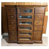 Alexander Julian Home Colours Wooden Haberdashery Multi-Drawer Cabinet, 61.5" x 60" x 18.75