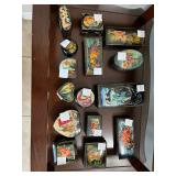 Russian art boxes 