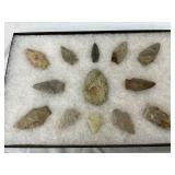 Collection of Northern North Carolina Arrowheads 