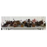 Antique and Vintage Coffee Grinders in Various Styles and Materials