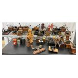 Antique and Vintage Coffee Grinders in Various Styles and Materials