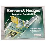 Benson & Hedges Emb. Sign, 22in x 18in