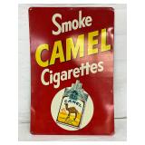 Camel Cigarettes Sign, 12in x 18in