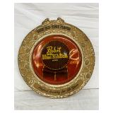 Pabst Blue Ribbon Beer Wall Plaque, 18×18 