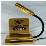 Miller Genuine Draft Light-Up Sign w/ Flexible Lamp