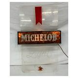 Michelob Light Beer Lighted Sign, 12in x 18in