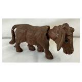 Plastic Children’s Toy Figure of a Donkey-Like Animal, 6 Inches Long