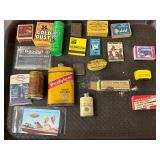 Advertising Tins, Tooth Powder, and Patent Medicine Packaging