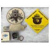 Smokey Bear Boundary Marker, WOW Plaque, and Collectibles