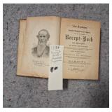 1890 German Missionary Book
