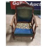 Antique Cushioned Chair