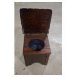 Commode Opened