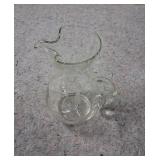 Vintage Glass Pitcher