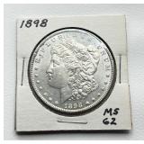 1898 Morgan Silver Dollar