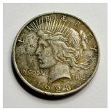 1923 Peace Silver Dollar