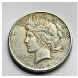 1925 Peace Silver Dollar