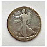 1929-S Walking Liberty Silver Half Dollar