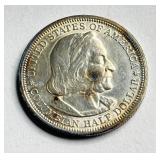1893 Columbian Exposition Commemorative Half Dollar – Rainbow Toning