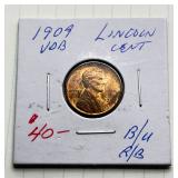 1909 VDB Lincoln Cent – BU
